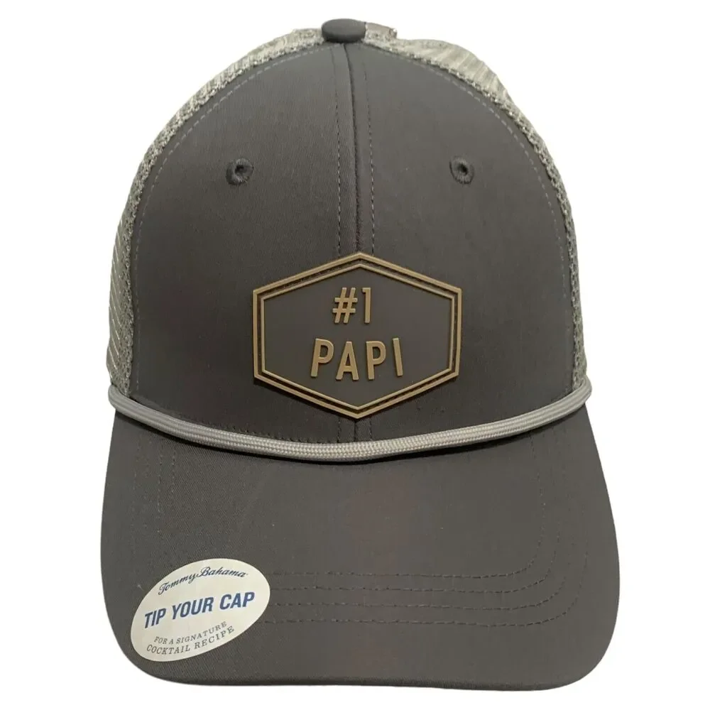 Tommy Bahama #1 Papi Tip Your Cap Baja Margarita Recipe Trucker Snapback Cap Hat